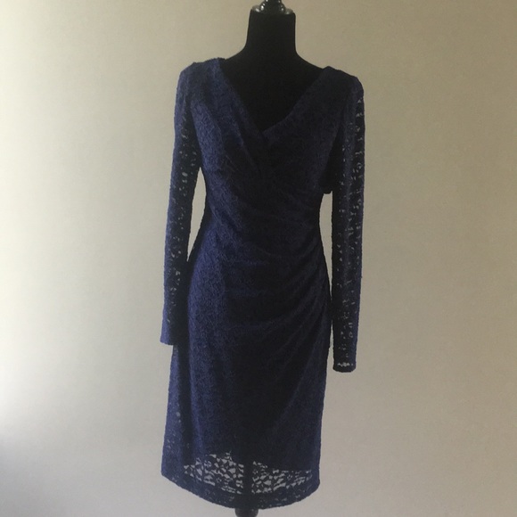 Lauren Ralph Lauren Dresses & Skirts - Lauren Blue Lace Dress